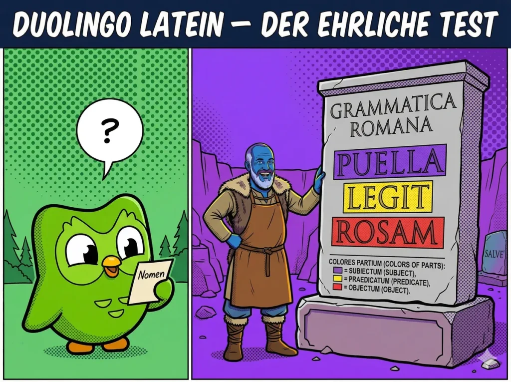 duolingo latein test