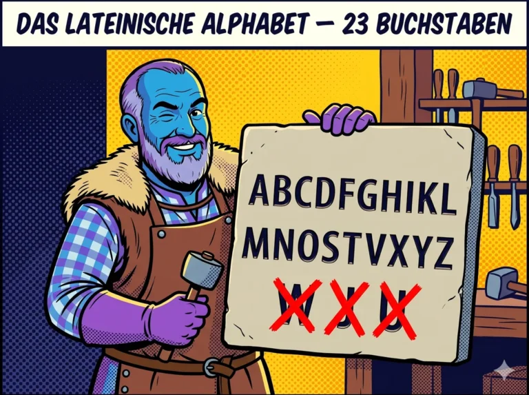 Das lateinische Alphabet &mdash; Buchstaben, Aussprache und Besonderheiten