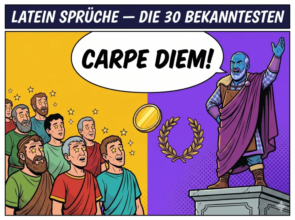 Latein Sprüche — Carpe Diem und 29 weitere bekannte lateinische Zitate