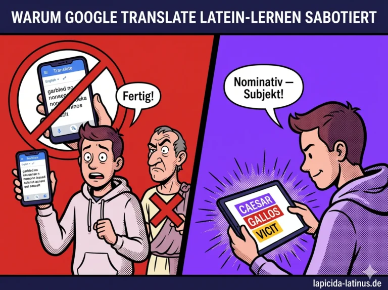 Latein übersetzen — Warum Google Translate das Lernen sabotiert