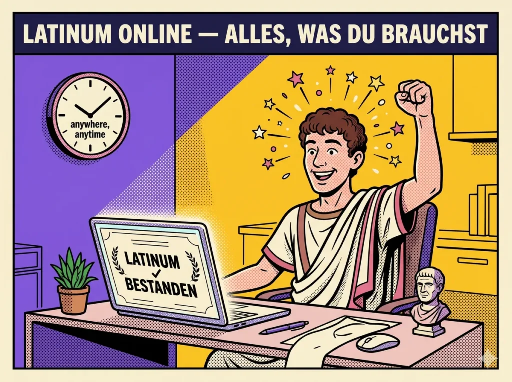 Latinum online machen — digitale Vorbereitung auf die Latinumsprüfung