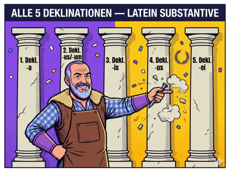 Latein Deklination lernen — Die 5 Deklinationen einfach erklärt