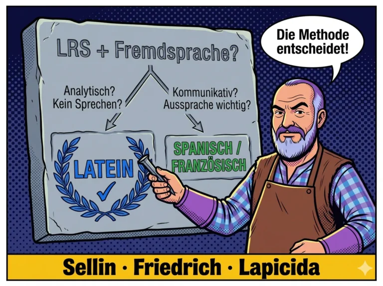 Latein oder Englisch bei LRS — was die Forschung sagt 8 Latein oder Englisch bei LRS — was die Forschung sagt