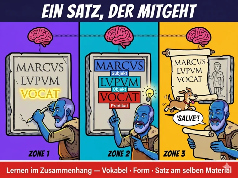 Latein-Vokabeln im Kontext lernen — die Forschung dahinter