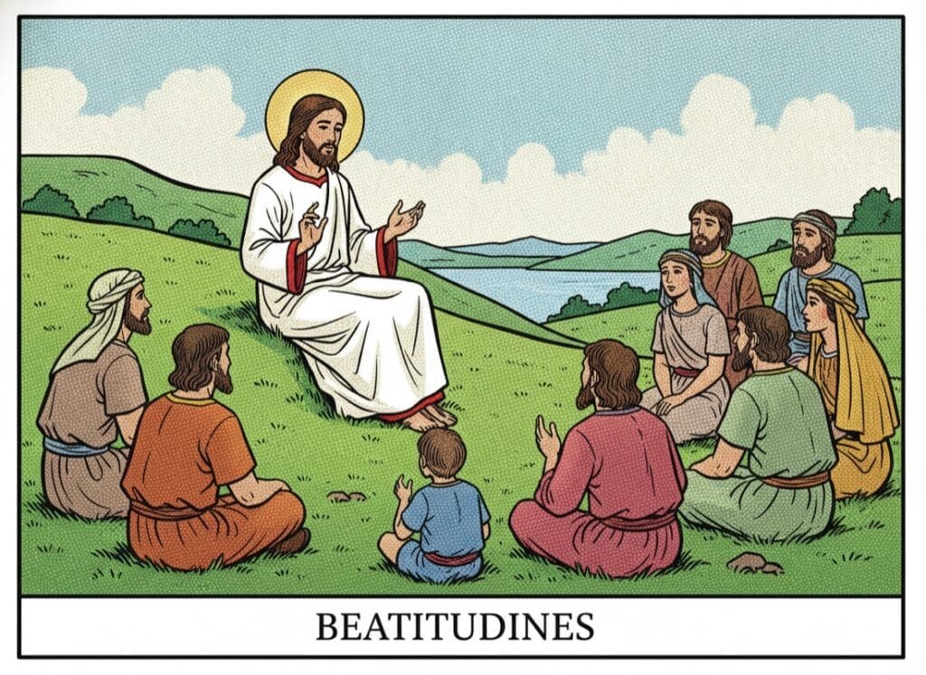 The Sermon on the Mount: Jesus teaches the Beatitudes