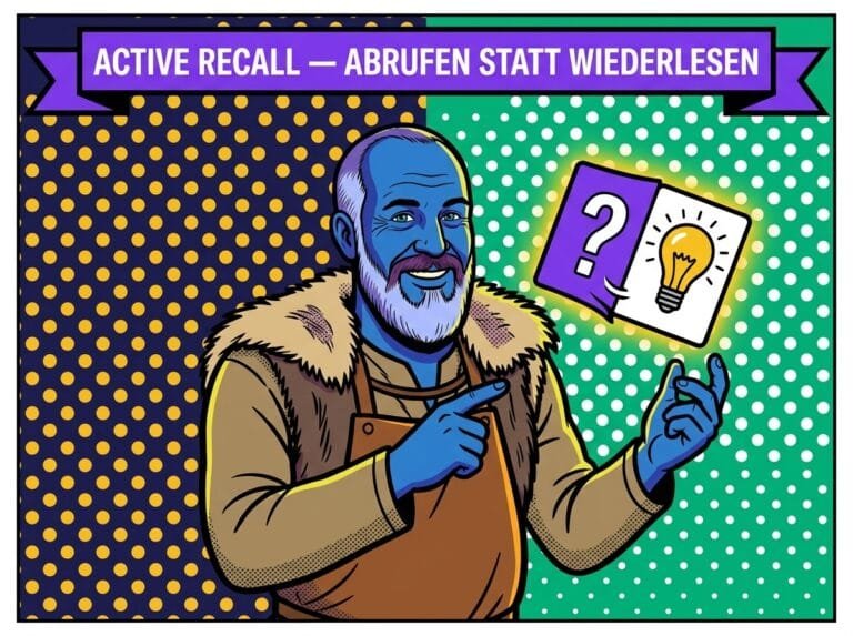 Active Recall – aktives Abrufen statt Wiederlesen