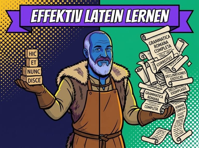 Effektiv Latein lernen – geringe kognitive Last