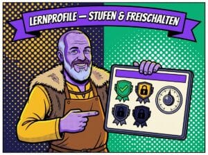 Lernprofile – Stufen und Freischaltungen