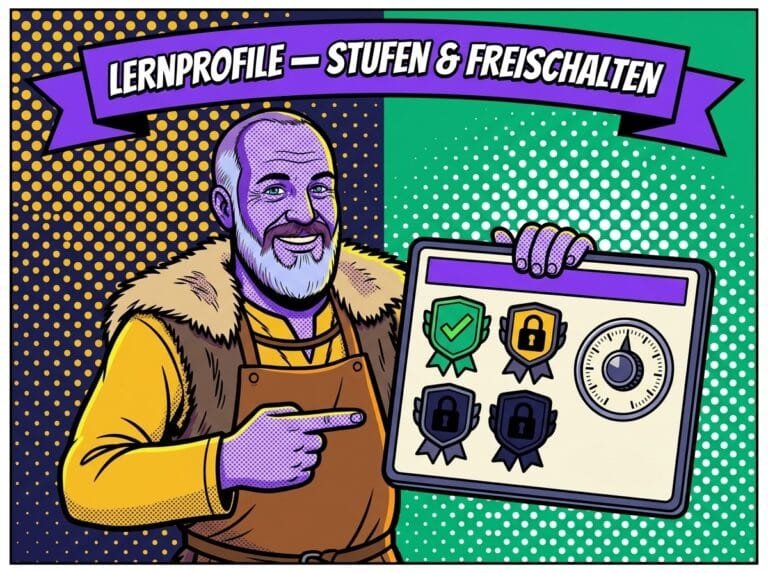 Lernprofile – Stufen und Freischaltungen