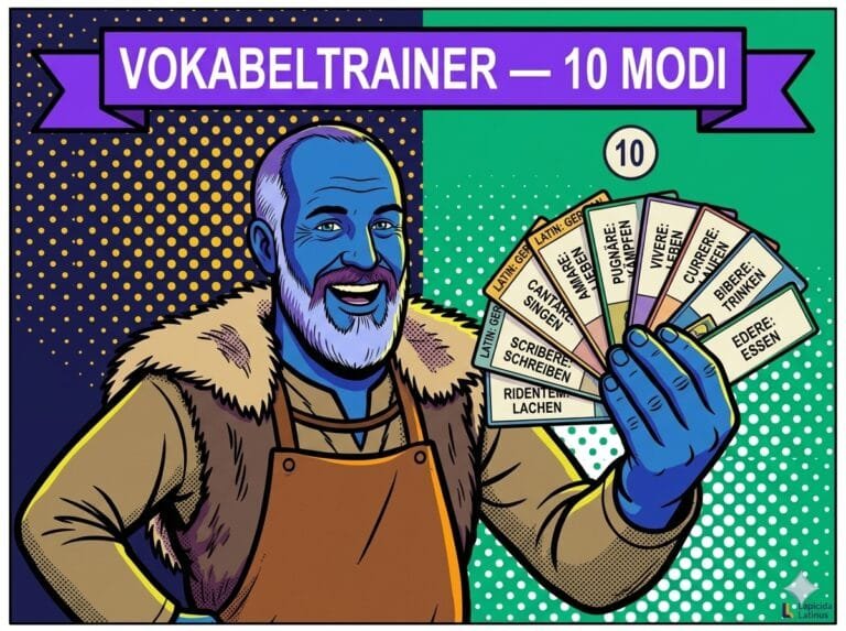 Lapicida Vokabeltrainer – 10 Modi